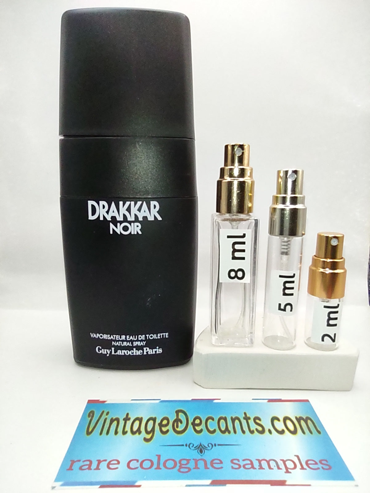 GUY LAROCHE Drakkar Noir EDT - 1992 Batch - Men - Vintage Sample Discontinued Cologne Perfume Fragrance Decants