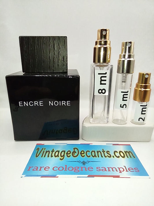 Vintage Decants LALIQUE Encre Noire EDT - 2013 Batch - Men - Sample - Discontinued - Cologne - Perfume - Classic - Retro - Fragrance
