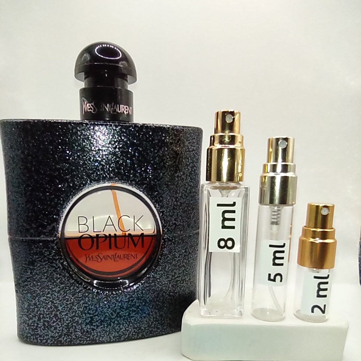 YVES SAINT LAURENT Black Opium EDP, 2015 Batch, Women | Vintage Decant Cologne Perfume Fragrance Samples