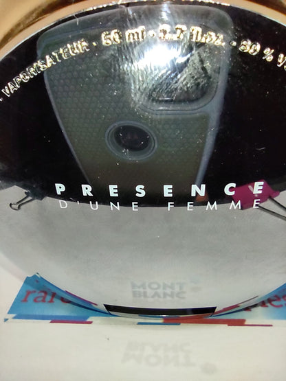 MONTBLANC Presence D'Une Femme EDT - 2002 Batch - Women - Unisex - Vintage Sample Discontinued Cologne Perfume Fragrance Decants