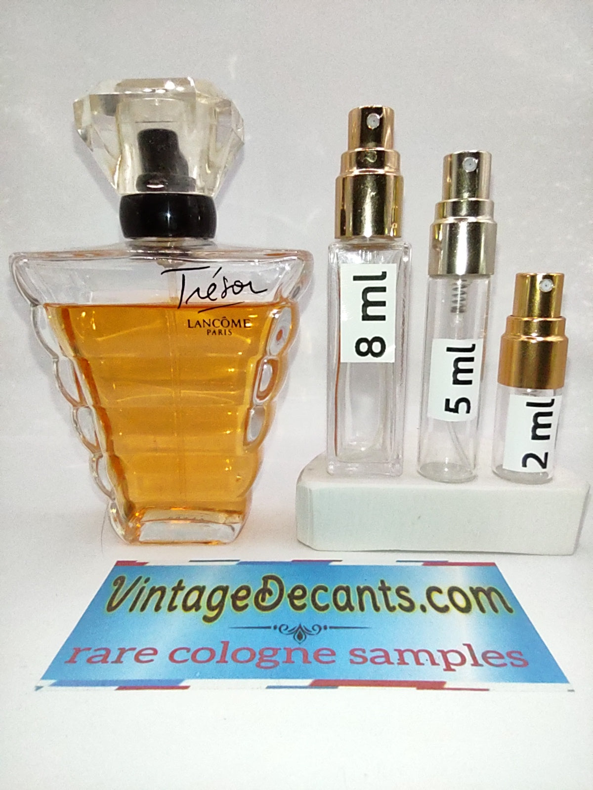 LANCOME Tresor EDP - 1991 Batch - Women - Vintage Sample Discontinued Cologne Perfume Fragrance Decants