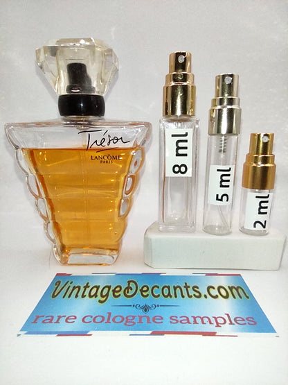 LANCOME Tresor EDP - 1991 Batch - Women - Vintage Sample Discontinued Cologne Perfume Fragrance Decants