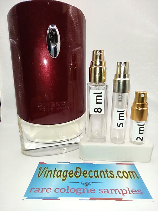 Vintage Decants Givenchy Pour Homme EDT - 2001 Batch - Men - Unisex - Sample - Discontinued - Cologne - Perfume - Classic - Retro - Fragrance