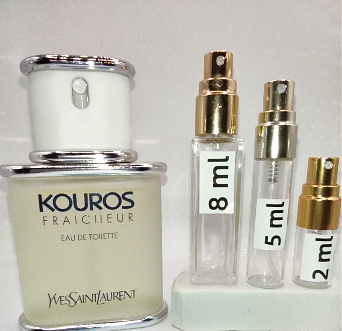 YVES SAINT LAURENT Kouros Fraicheur EDT, 2000 Batch, Men | Vintage Decant Cologne Perfume Fragrance Samples