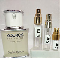 YVES SAINT LAURENT Kouros Fraicheur EDT, 2000 Batch, Men | Vintage Decant Cologne Perfume Fragrance Samples