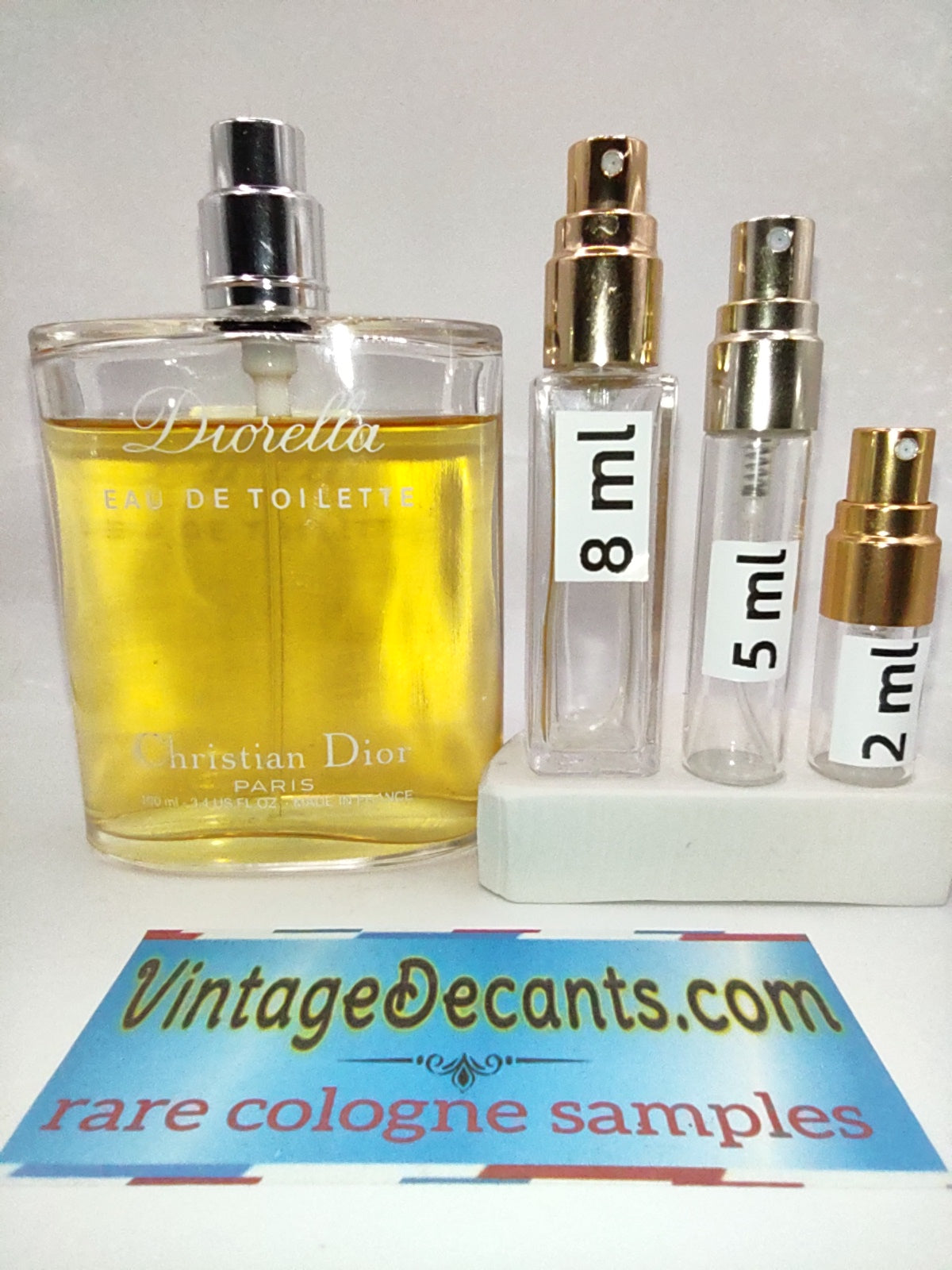 DIOR Diorella EDT - 1994 Batch - Women - Unisex - Vintage Sample Discontinued Cologne Perfume Fragrance Decants