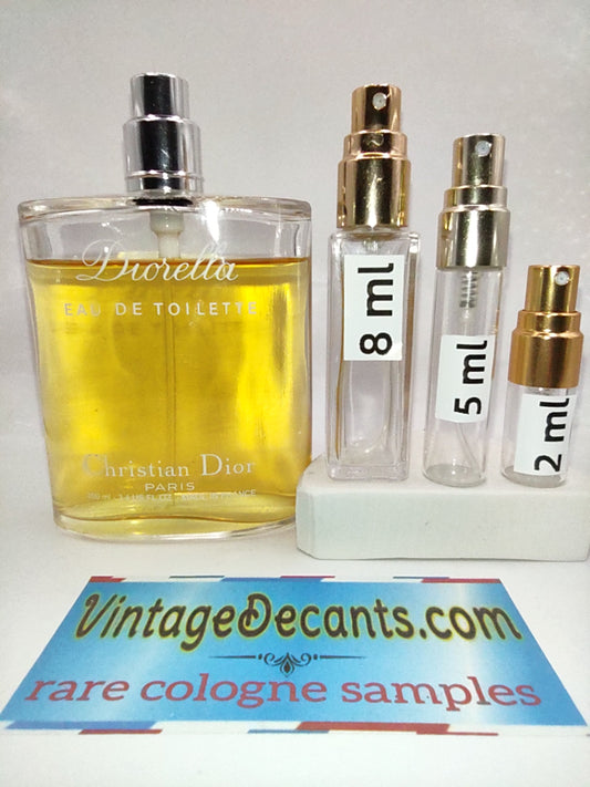 DIOR Diorella EDT - 1994 Batch - Women - Unisex - Vintage Sample Discontinued Cologne Perfume Fragrance Decants