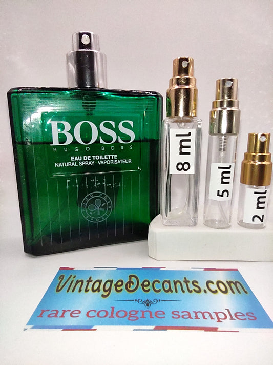 Vintage Decants HUGO BOSS Sport EDT - 1980's Batch - Men - Unisex - Sample - Discontinued - Cologne - Perfume - Classic - Retro - Fragrance