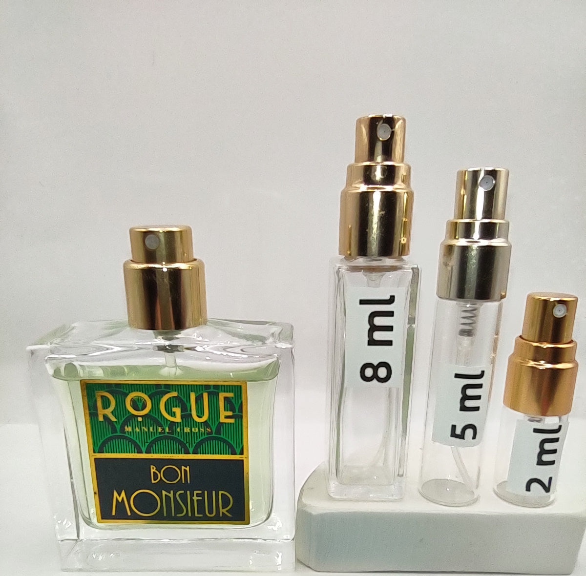 ROGUE PERFUMERY Bon Monsieur EDP, 2022 Batch, Unisex, Men | Vintage Decant Cologne Perfume Fragrance Samples
