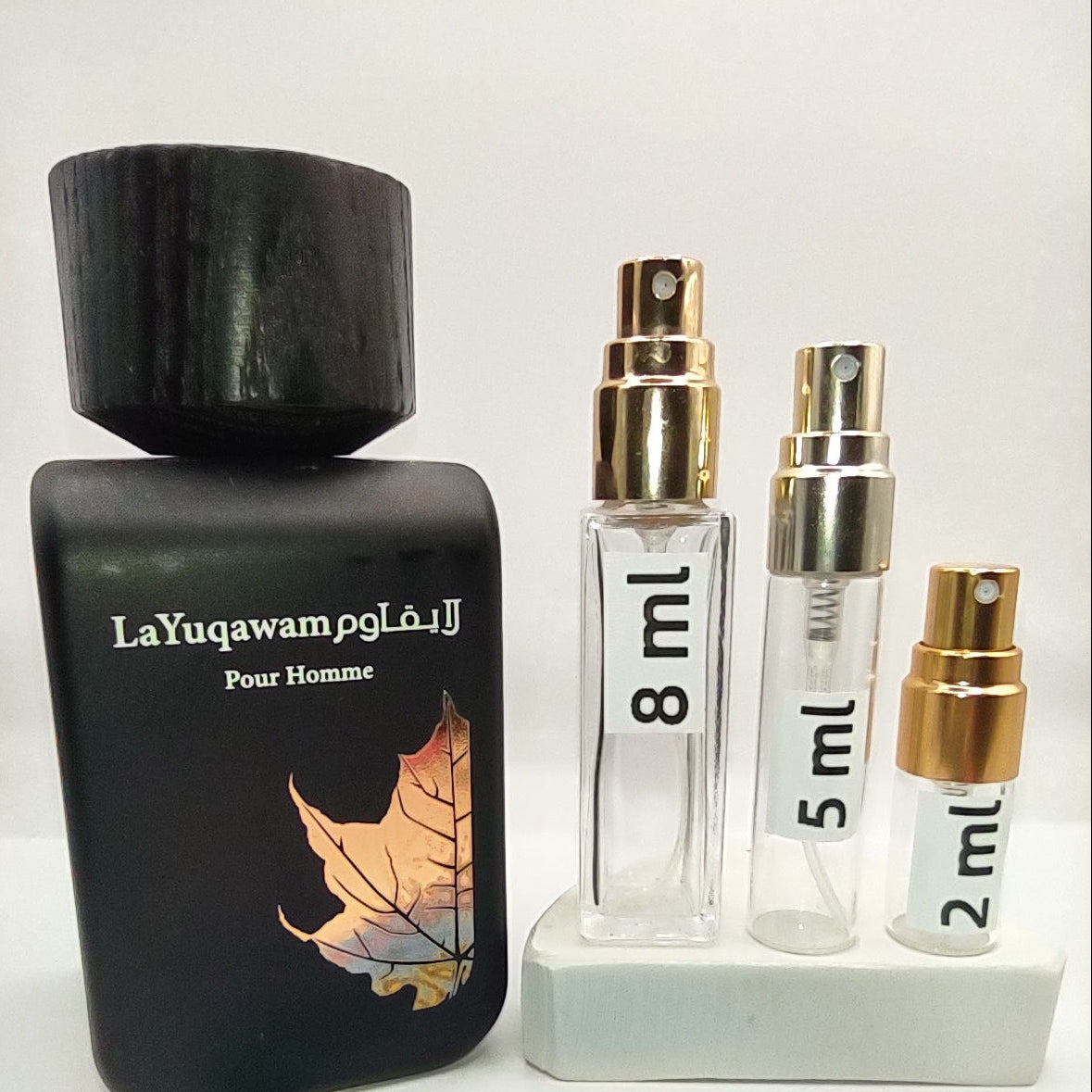 RASASI La Yuqawam Homme EDP, 2022 Batch, Men, Uinsex | Vintage Decant Cologne Perfume Fragrance Samples