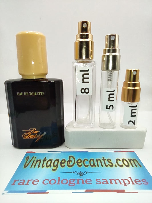 Vintage Decants DAVIDOFF Zino EDT - 1990's Lancaster Batch - Men - Sample - Discontinued - Cologne - Perfume - Classic - Retro - Fragrance