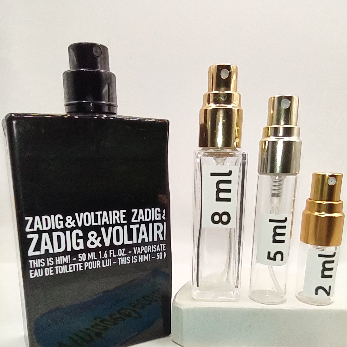 ZADIG & VOLTAIRE This Is Him EDT, 2021 Batch, Men, Unisex | Vintage Decant Cologne Perfume Fragrance Samples