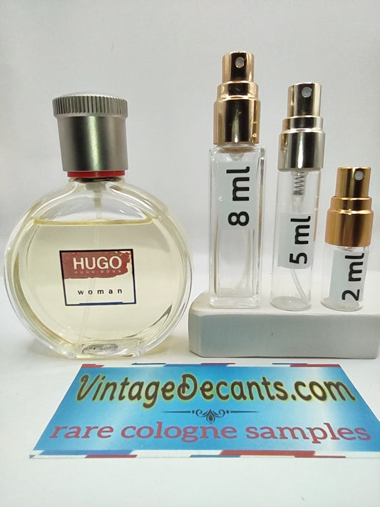 HUGO BOSS Hugo Woman EDT - 2000 Batch - Women - Vintage Sample Discontinued Cologne Perfume Fragrance Decants