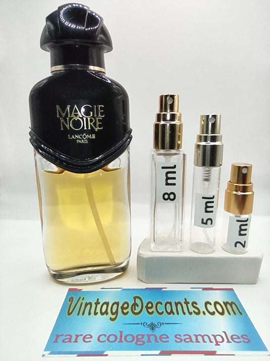 LANCOME Magie Noire EDT - 1991 Cosmair Batch - Women - Unisex - Vintage Sample Discontinued Cologne Perfume Fragrance Decants