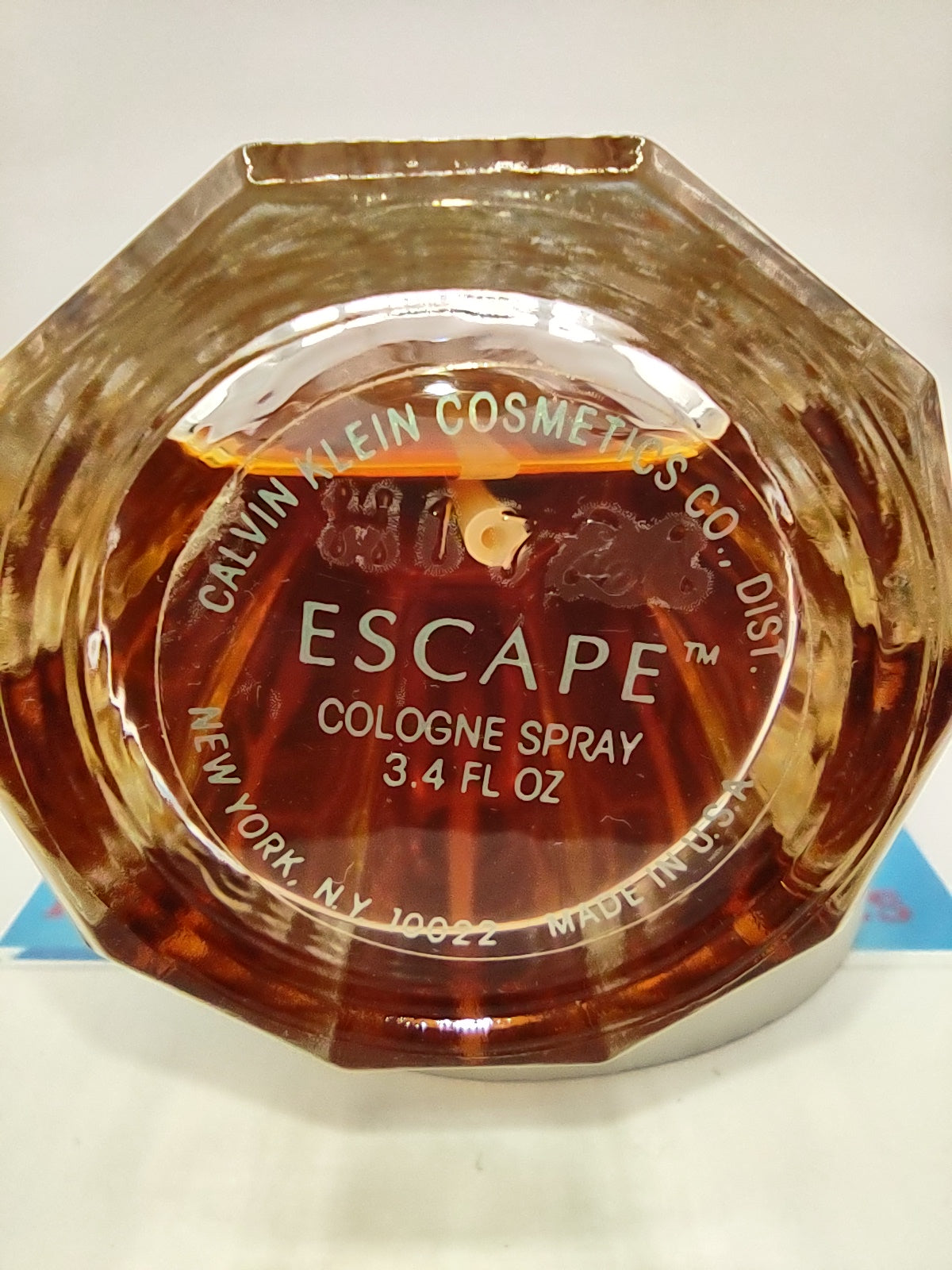 CALVIN KLEIN Escape For Women EDC - 1991 Batch - Women - Vintage Sample Discontinued Cologne Perfume Fragrance Decants