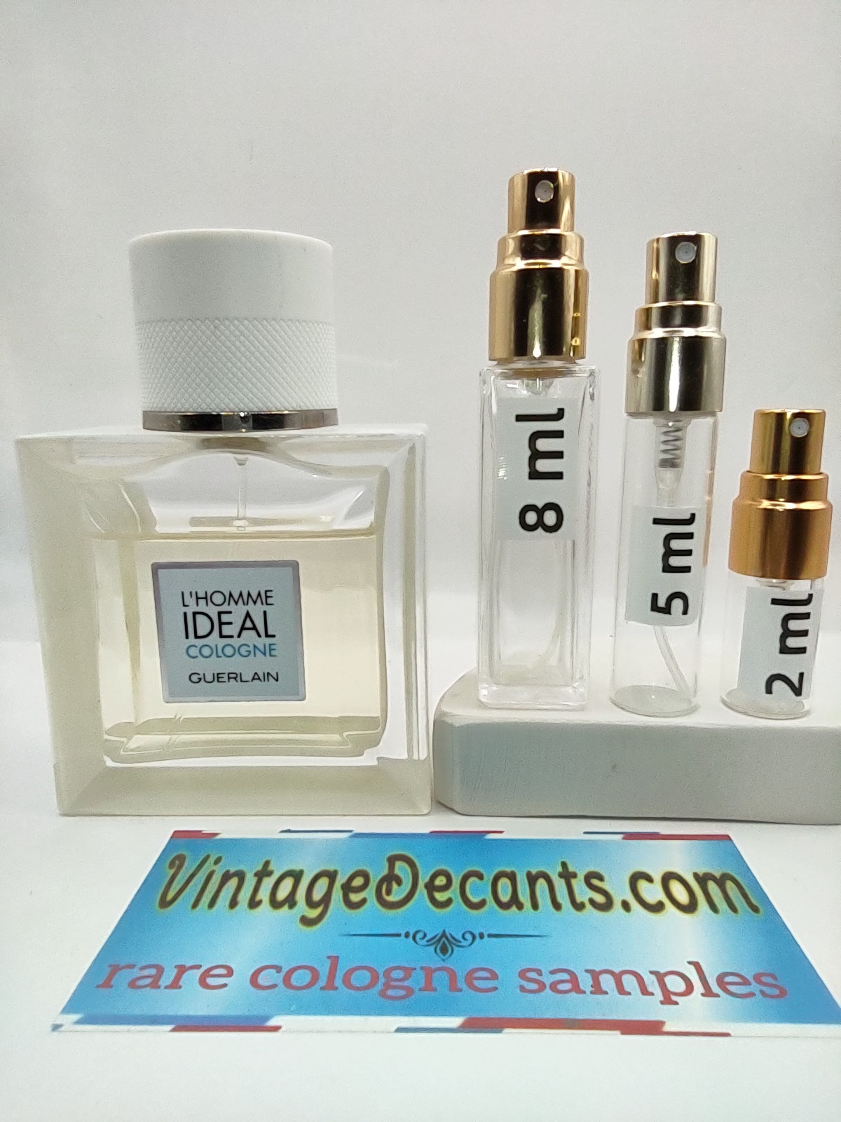 GUERLAIN L'Homme Ideal Cologne - 2015 Batch - Men - Unisex - Vintage Sample Discontinued Cologne Perfume Fragrance Decants