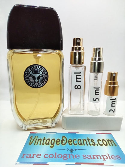 AVON Wild Country EDC - 1990 Batch - Men - Vintage Sample Discontinued Cologne Perfume Fragrance Decants