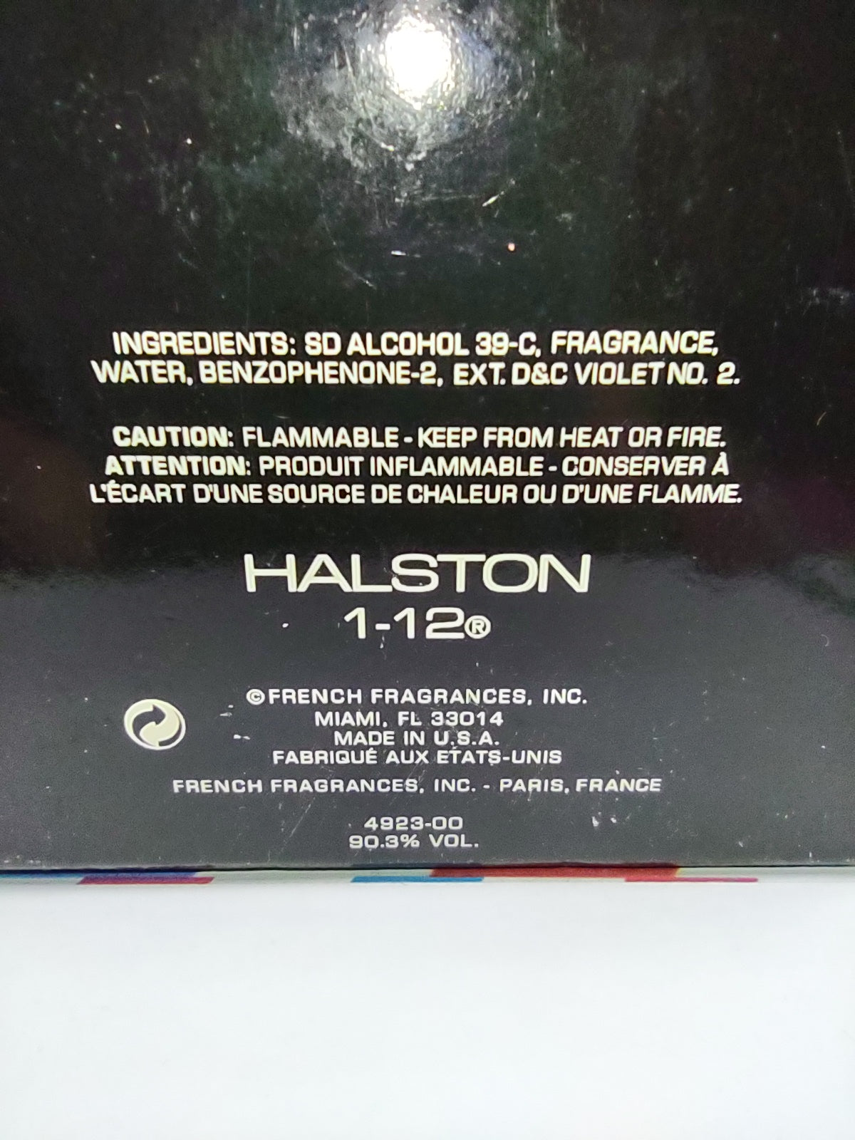 HALSTON 1-12 EDC - 1998 Batch - Men - Unisex - Vintage Sample Discontinued Cologne Perfume Fragrance Decants