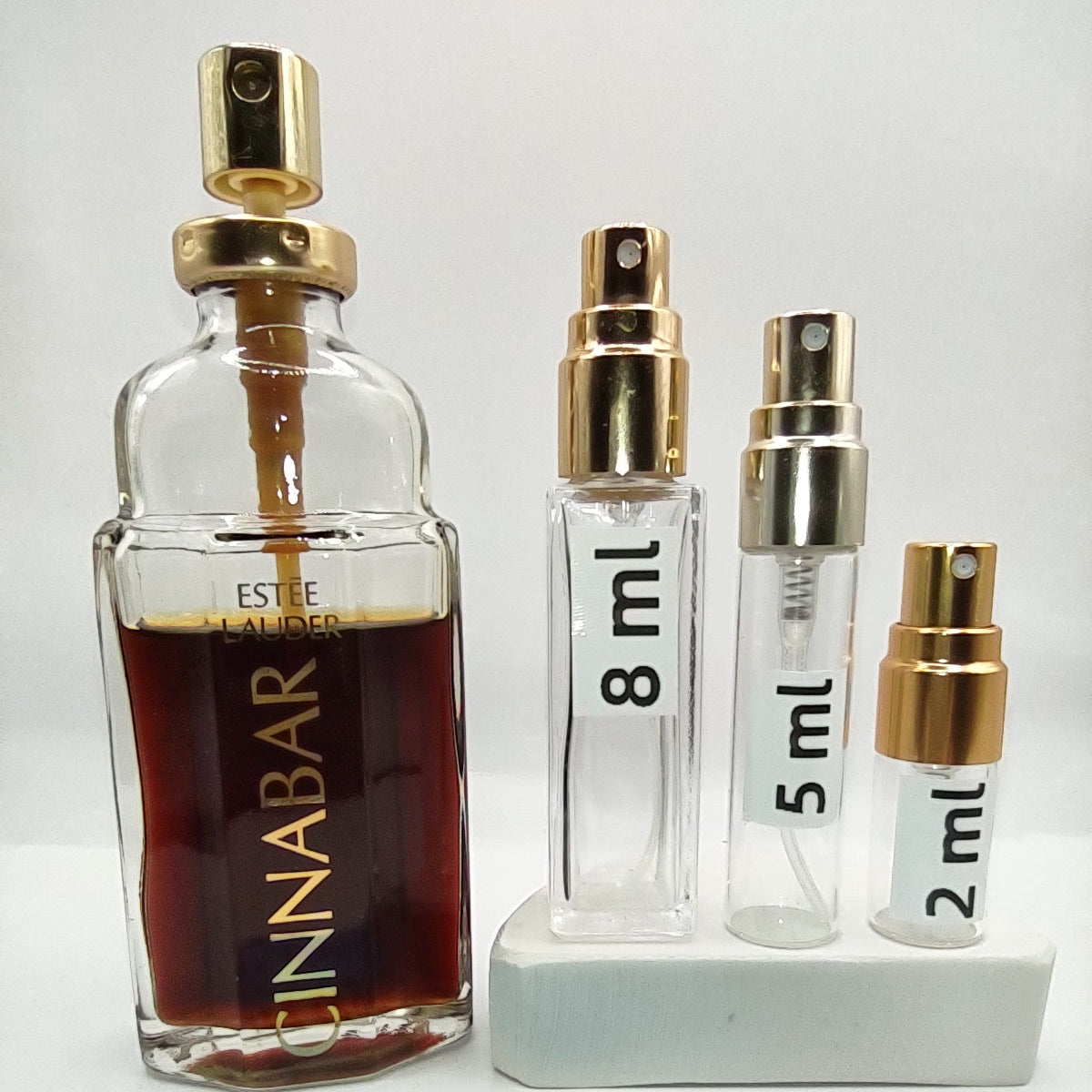 ESTEE LAUDER Cinnabar EDT, 1980's Batch, Women, Unisex | Vintage Decant Cologne Perfume Fragrance Samples