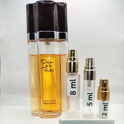 OSCAR DE LA RENTA For Women EDT, 1990 Batch | Vintage Decant Cologne Perfume Fragrance Samples