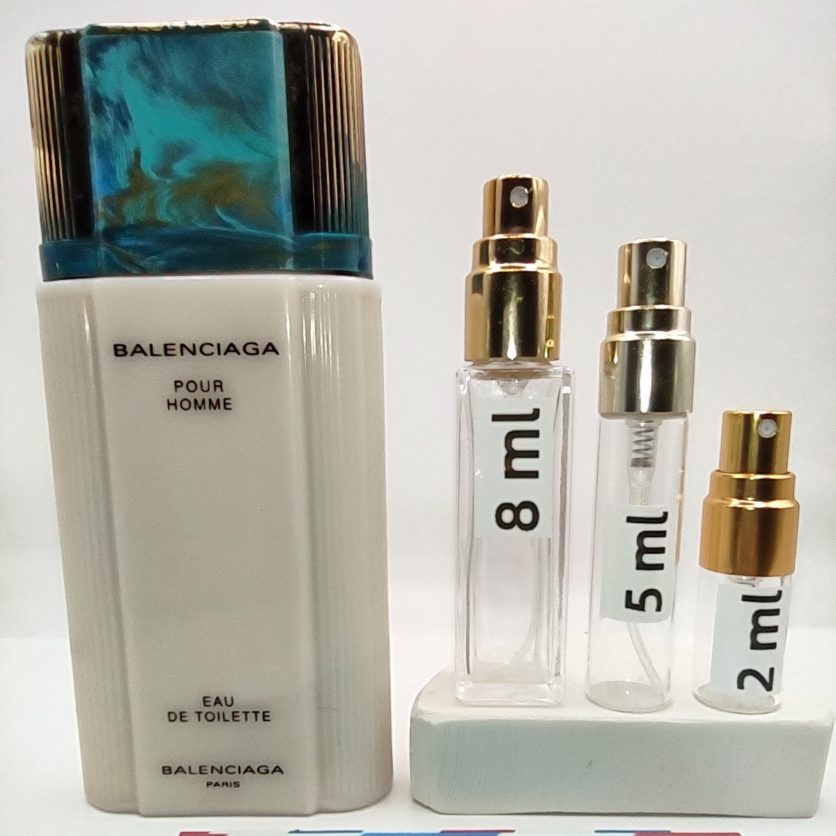 BALENCIAGA Pour Homme EDT, 1991 Batch, Men | Vintage Decant Cologne Perfume Fragrance Samples