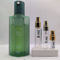 JACQUES BOGART Eau Fresh EDT, 1990's Batch, Men | Vintage Decant Cologne Perfume Fragrance Samples