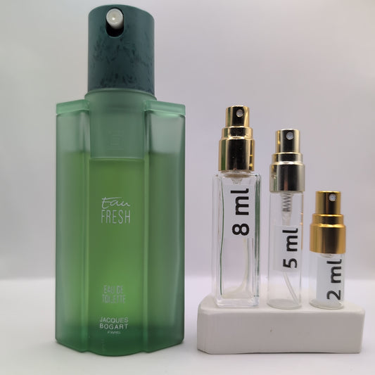 JACQUES BOGART Eau Fresh EDT, 1990's Batch, Men | Vintage Decant Cologne Perfume Fragrance Samples