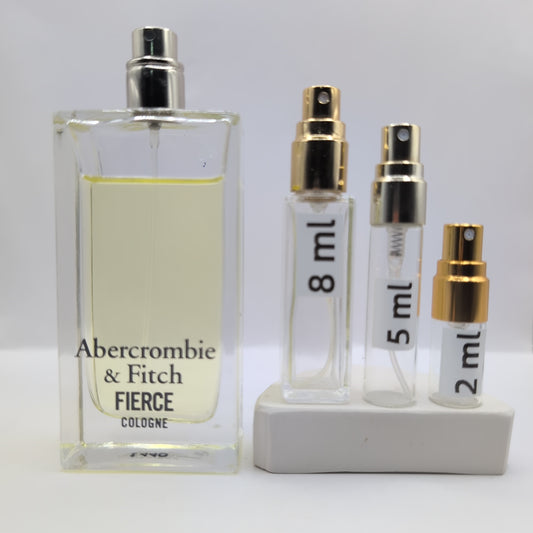 ABERCROMBIE & FITCH Fierce EDT, 2012 Batch, Men, Unisex | Vintage Decant Cologne Perfume Fragrance Samples