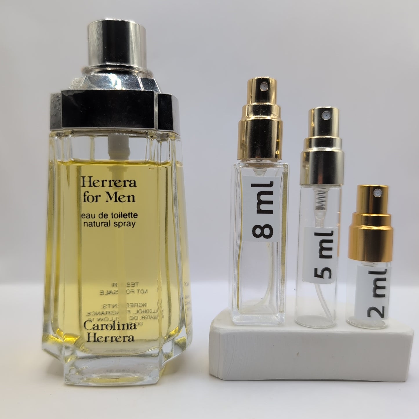 CAROLINA HERRERA For Men EDT, 1998 Batch, Men | Vintage Decant Cologne Perfume Fragrance Samples