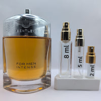 BENTLEY For Men Intense EDP, 2021 Batch, Men | Vintage Decant Cologne Perfume Fragrance Samples