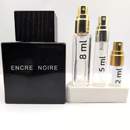 LALIQUE Encre Noire EDT, 2013 Batch, Men | Vintage Decant Cologne Perfume Fragrance Samples