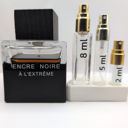 LALIQUE Encre Noire A L'extreme EDP, 2018 Batch, Men | Vintage Decant Cologne Perfume Fragrance Samples