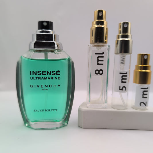 GIVENCHY Insense Ultra Marine EDT, 1990's batch, Men | Vintage Decant Cologne Perfume Fragrance Samples