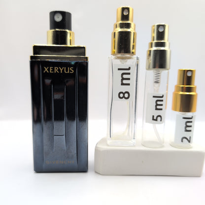 GIVENCHY Xeryus EDT, 1986 Batch- Men, unisex | Vintage Decant Cologne Perfume Fragrance Samples