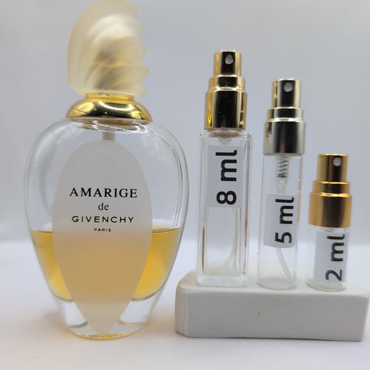 GIVENCHY Amarige EDT, 2002 Batch, Women | Vintage Decant Cologne Perfume Fragrance Samples
