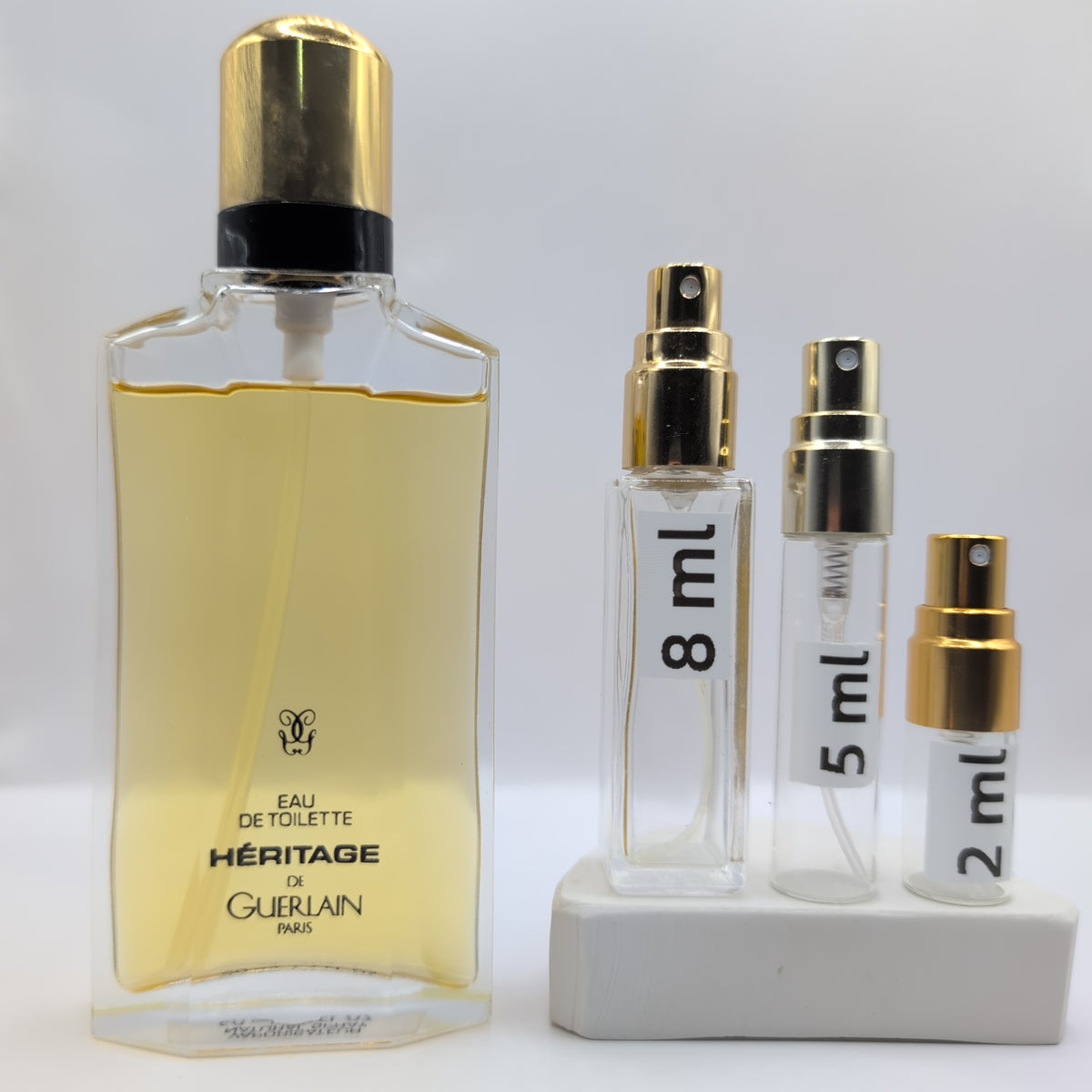 GUERLAIN Heritage EDT, 1994 Batch, Men | Vintage Decant Cologne Perfume Fragrance Samples