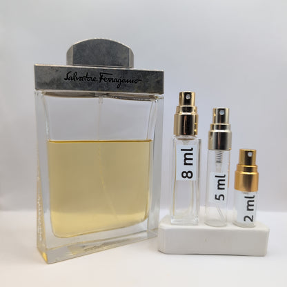 SALVATORE FERRAGAMO Pour Homme EDT, 1999 Batch, Men | Vintage Decant Cologne Perfume Fragrance Samples