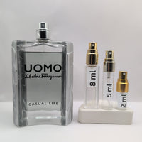 SALVATORE FERRAGAMO Uomo Casual Life, 2022 Batch, Men | Vintage Decant Cologne Perfume Fragrance Samples