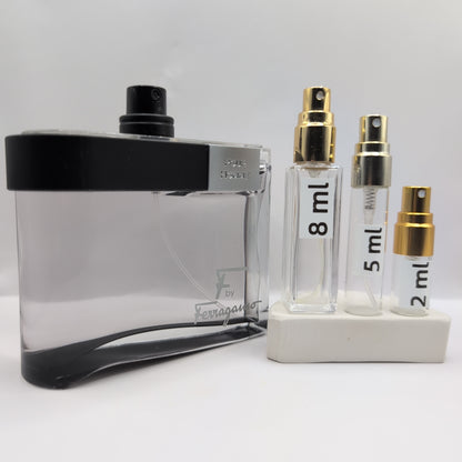 SALVATORE FERRAGAMO F by Ferragamo Black EDT, 2011 Batch, Men | Vintage Decant Cologne Perfume Fragrance Samples