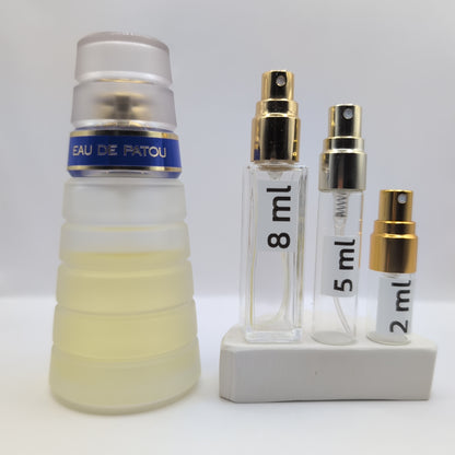 JEAN PATOU Eau de Patou EDT, 1998 Batch, Women Unisex | Vintage Decant Cologne Perfume Fragrance Samples