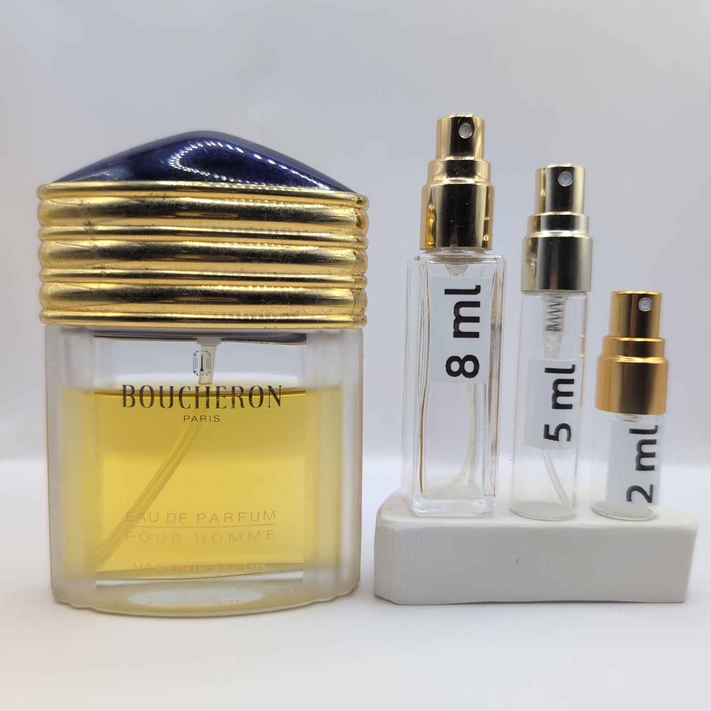 BOUCHERON Pour Homme EDP, 1992 Batch, Men | Vintage Decant Cologne Perfume Fragrance Samples