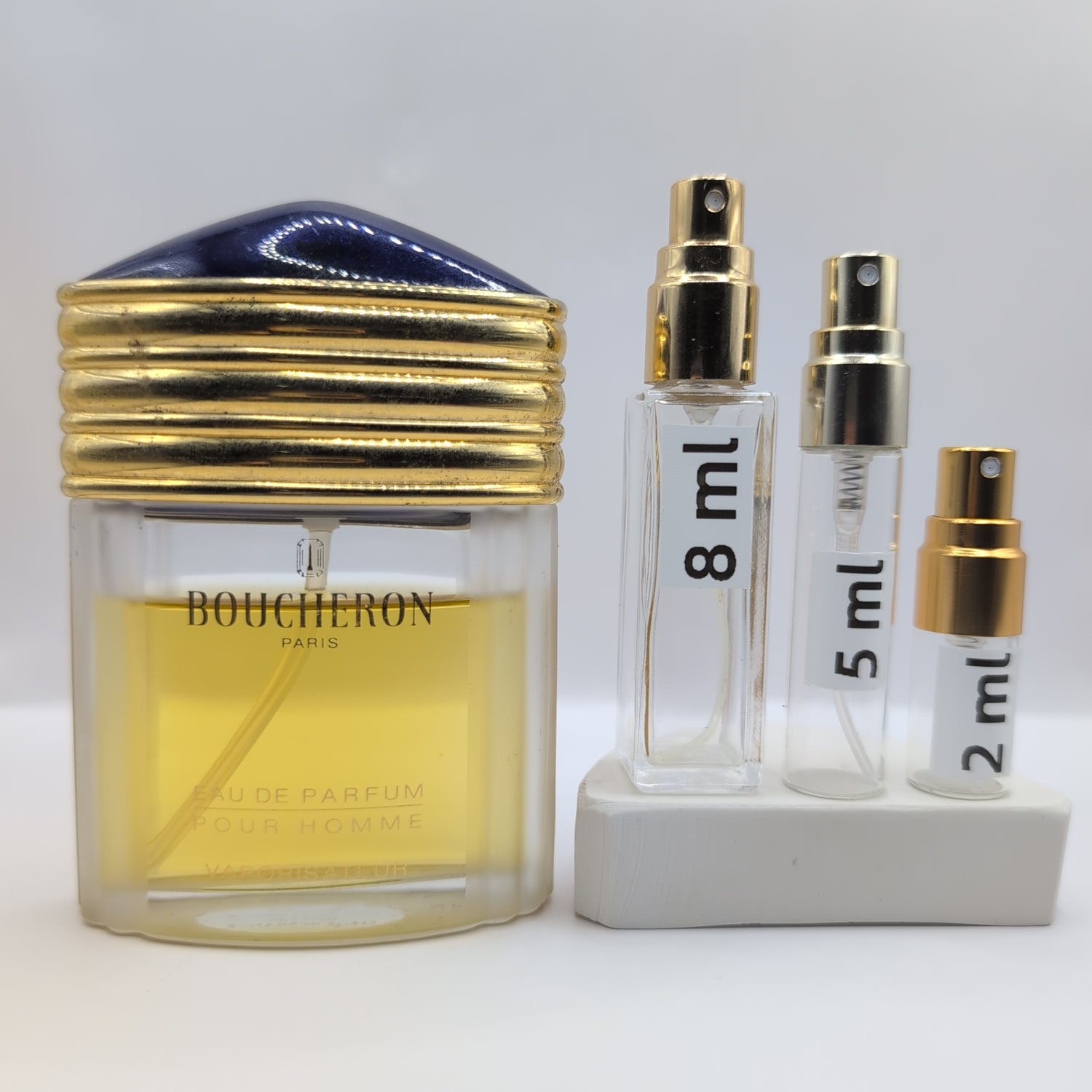 BOUCHERON Pour Homme EDP, 1992 Batch, Men | Vintage Decant Cologne Perfume Fragrance Samples