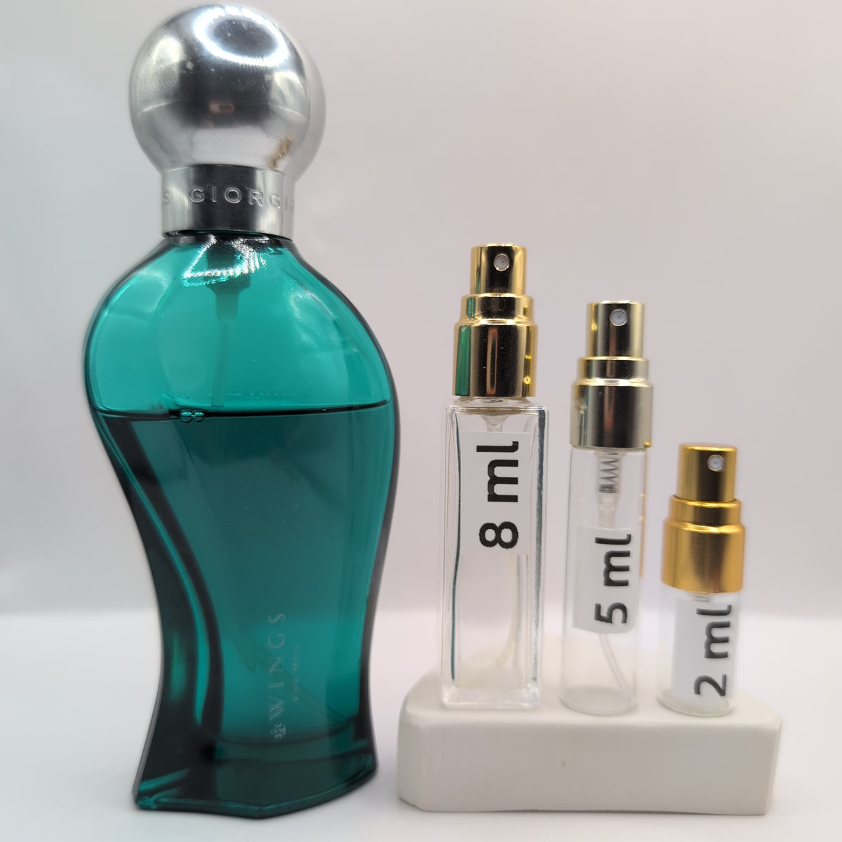 GIORGIO BEVERLY HILLS Wings EDT, 1990's Batch, Men | Vintage Decant Cologne Perfume Fragrance Samples