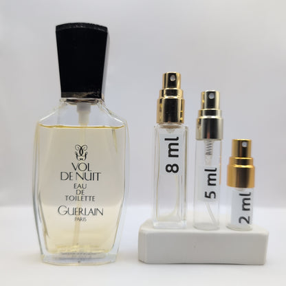 GUERLAIN Vol De Nuit EDT, 1993 Batch, Women, Unisex | Vintage Decant Cologne Perfume Fragrance Samples