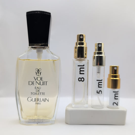 GUERLAIN Vol De Nuit EDT, 1993 Batch, Women, Unisex | Vintage Decant Cologne Perfume Fragrance Samples