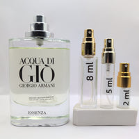 ARMANI Acqua Di Gio Essenza EDP, 2014 Batch, Men | Vintage Decant Cologne Perfume Fragrance Samples