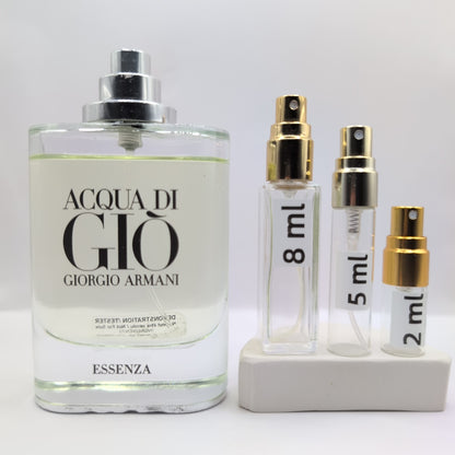 ARMANI Acqua Di Gio Essenza EDP, 2014 Batch, Men | Vintage Decant Cologne Perfume Fragrance Samples