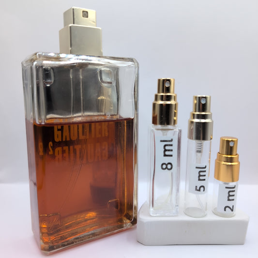 JEAN PAUL GAULTIER Gaultier2 EDP, 2011 Batch, Unisex | Vintage Decant Cologne Perfume Fragrance Samples