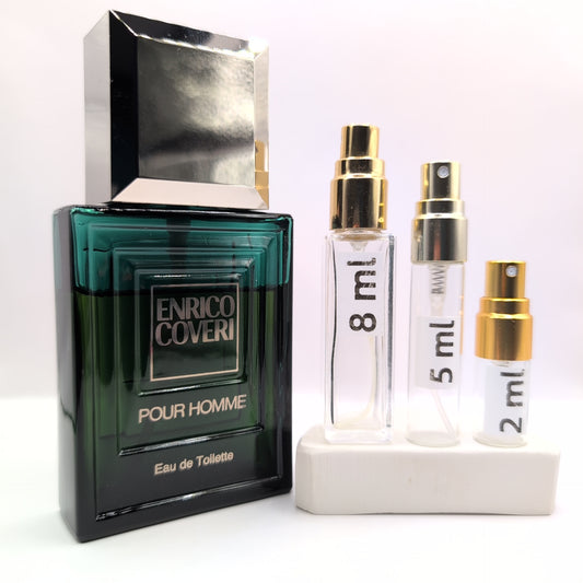 ENRICO COVERI Pour Homme EDT, 1991 Euroitalia Batch, Men | Vintage Decant Cologne Perfume Fragrance Samples
