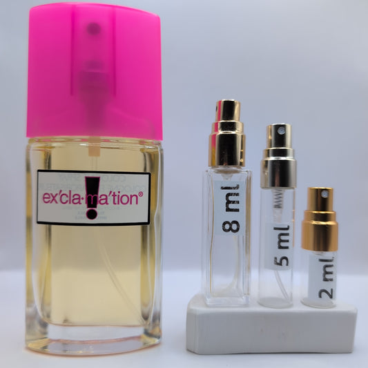 COTY Exclamation Cologne, 2004 Batch, Women | Vintage Decant Cologne Perfume Fragrance Samples